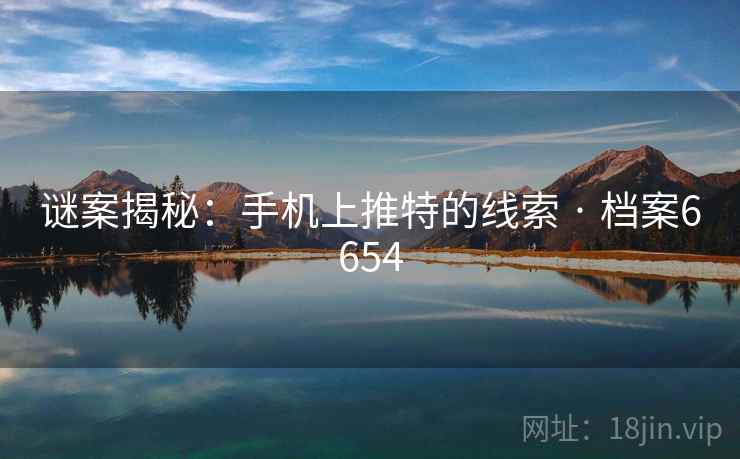 谜案揭秘：手机上推特的线索 · 档案6654