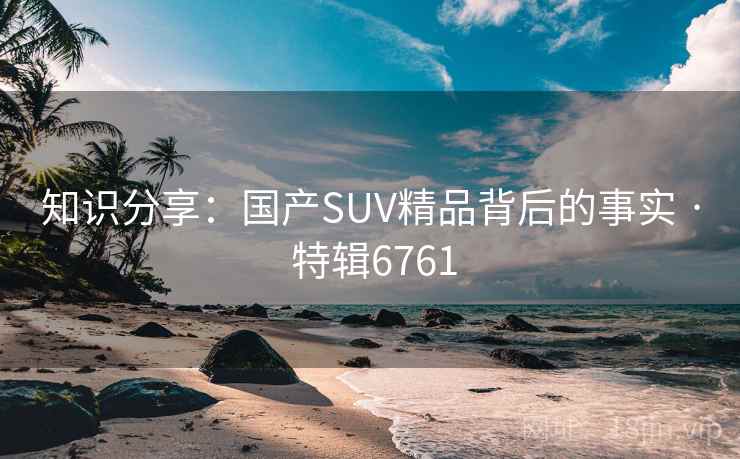 知识分享:国产SUV精品背后的事实 · 特辑6761 知识分享:国产SUV精品背后的事实 · 特辑6761